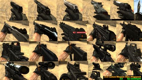 CS:S Custom Weapon Skins Mega Pack 3.0 addon   Counter ...