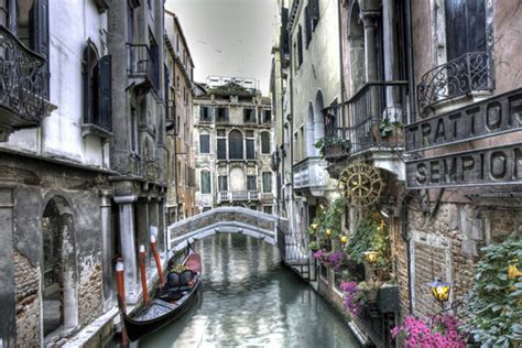 Cuadro Gondolas Y Canales De Venecia | 100% a Medida