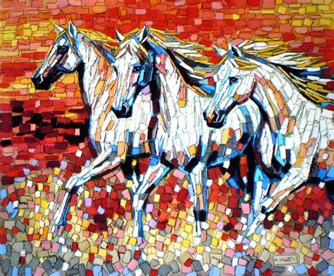 Cuadros Modernos Pinturas y Dibujos : Imágenes de caballos ...