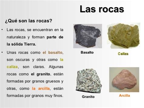 Cuadros sinópticos sobre las rocas, su clasificación y ...