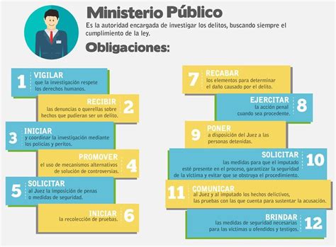 ¿CUÁLES SON LAS FUNCIONES DEL MINISTERIO PÚBLICO EN EL ...
