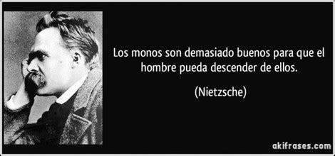 ¡Cuánta razón! / Lo que opinaba Nietzsche sobre los monos ...