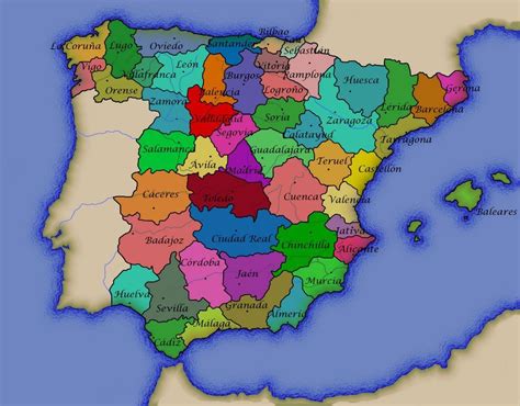 ¿Cuántas provincias tiene España?
