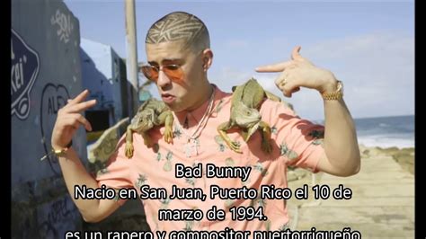 Cuantos Años Tiene Bad Bunny 2017   YouTube
