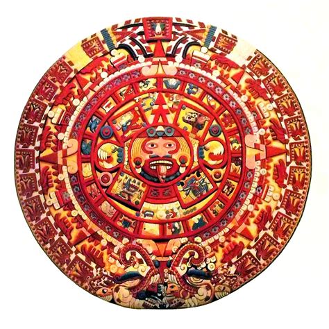 Cuauhxicalli o calendario azteca | Pintura y Artistas
