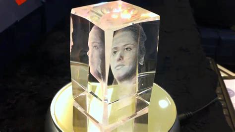 Cubo de Cristal com Fotografia 3d   YouTube