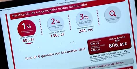 Cuenta 123 de Banco Santander: devolución de recibos y un ...
