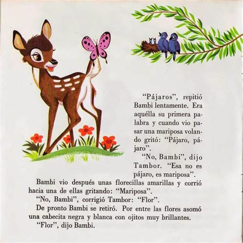 Cuentos infantiles: Bambi. Walt Disney. Cuentos infantiles.