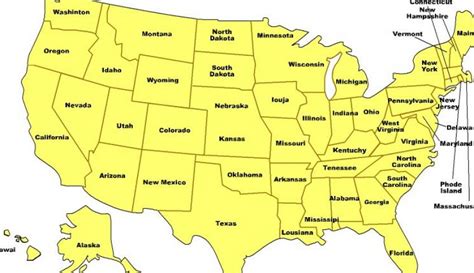 Cuestións xeográficas: Estados Unidos de América