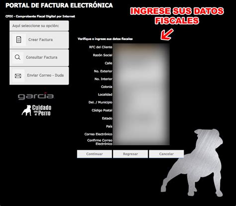 Cuidado con el Perro | Facturación Electrónica de Tickets