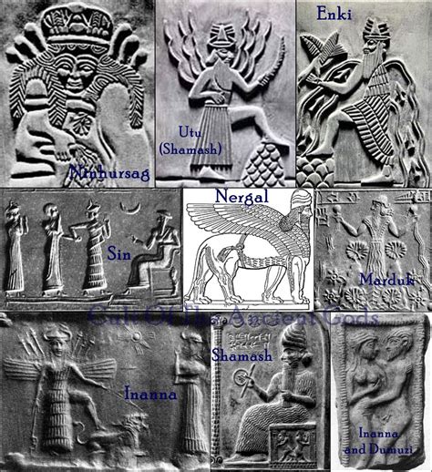 Cult Of The Sumerian And Babylon Gods and Goddesses ...