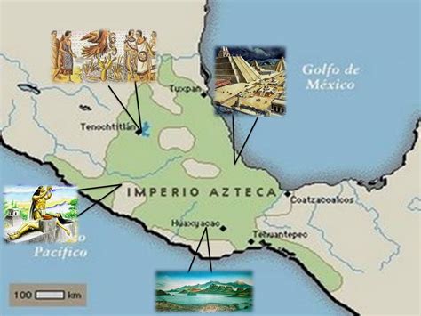 CULTURA MEXICA: MAPA GEOGRAFICO DE LOS MEXICAS