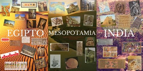 Culturas de la antigüedad: Egipto, Mesopotamia e India ...