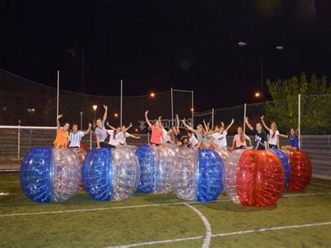Cumpleaños con fútbol burbuja en Barcelona   Ofertas ...