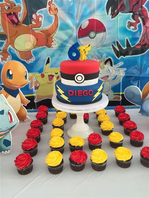Cumpleaños de Pokémon | Decoración cumpleaños Inspiración ...