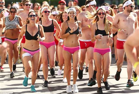 Cupid’s Undie Run sees runners race wearing only their ...