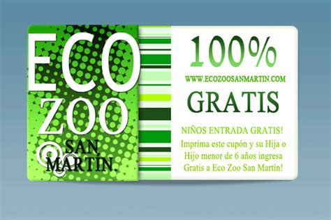 Cupón de Descuento | Eco Zoologico San Martin