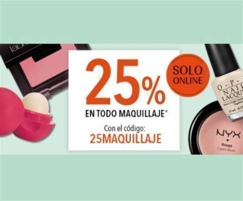 Cupón Descuento del 25% para comprar maquillaje en DOUGLAS ...