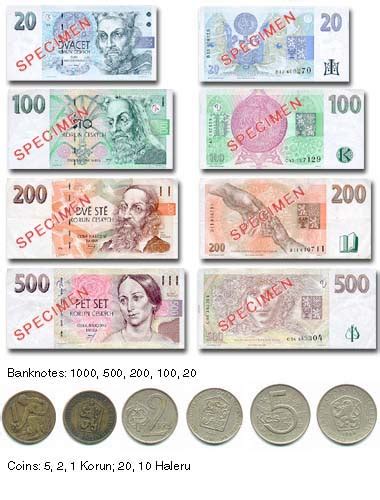 Currency in Prague, Czech Republic   latest Prague ...