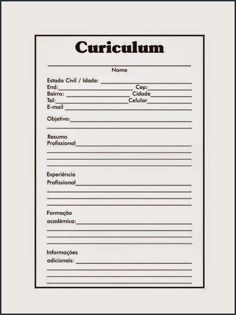 Curriculum Vitae Basico Descargar – Curriculum Vitae ...