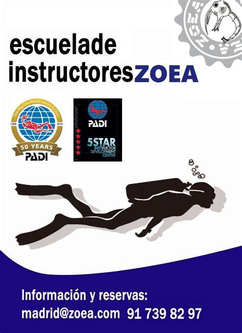 Curso de Instructor de Buceo PADI en Madrid | ZOEA