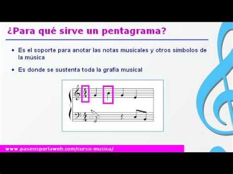Curso de música   El pentagrama musical   YouTube
