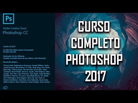 CURSO DE PHOTOSHOP CC 2017   COMPLETO   YouTube