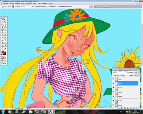 Curso gratis de Manga Jardinera   Colorear con Photoshop ...