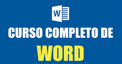 Curso Gratis de Microsoft Word Básico y Avanzado