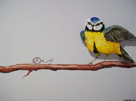 Curso gratis de Pintar Mural Pájaros   Pintar las patitas ...