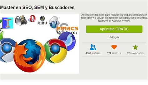 Curso gratis online y en español sobre  SEO, SEM y ...