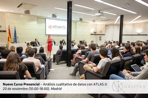 Curso Presencial de ATLAS.ti en Madrid   20 de Noviembre