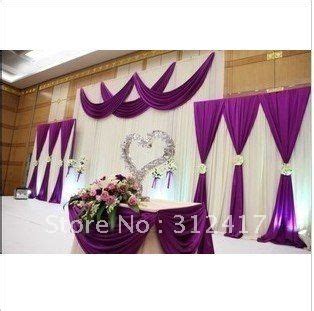 Curtain Backdrop Wedding on Pinterest