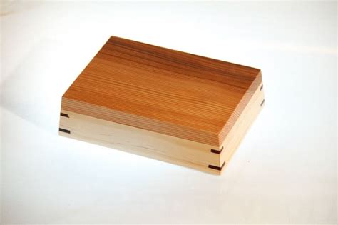 Custom Made Box No. 2   Small Wooden Box With Lid by The ...