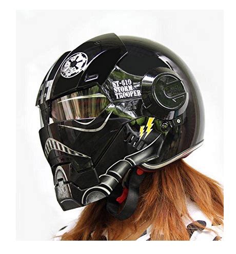 Custom Motorcycle Helmet Conversions   How to make an Iron ...