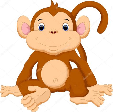 Cute Baby Cartoon Monkey | www.pixshark.com   Images ...