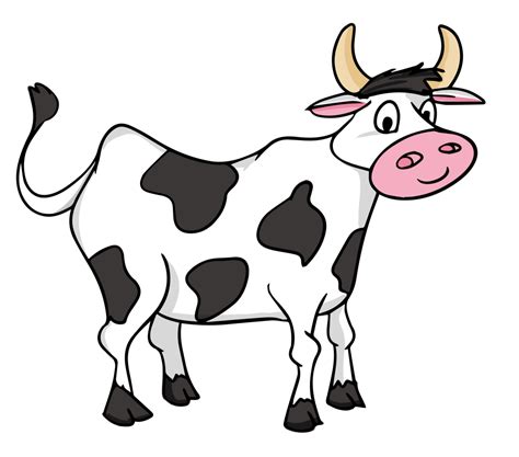 Cute Cow Cartoon Clipart   Clipart Suggest