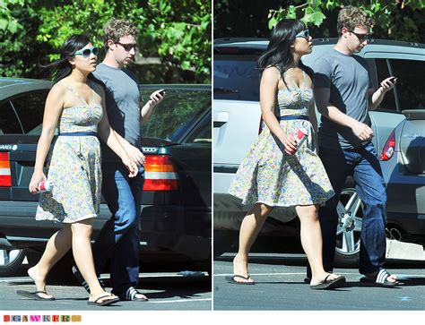 Cute Mark Zuckerberg with Wife Priscilla Chan Photos   2013
