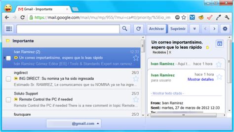 Cyber La Rosa: Trucos para Gmail