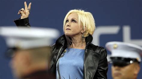 Cyndi Lauper messes up US national anthem at 9/11 tribute ...