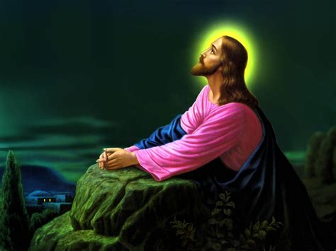 Daily Catholic Devotions: Image: Jesus Christ Prayer Print