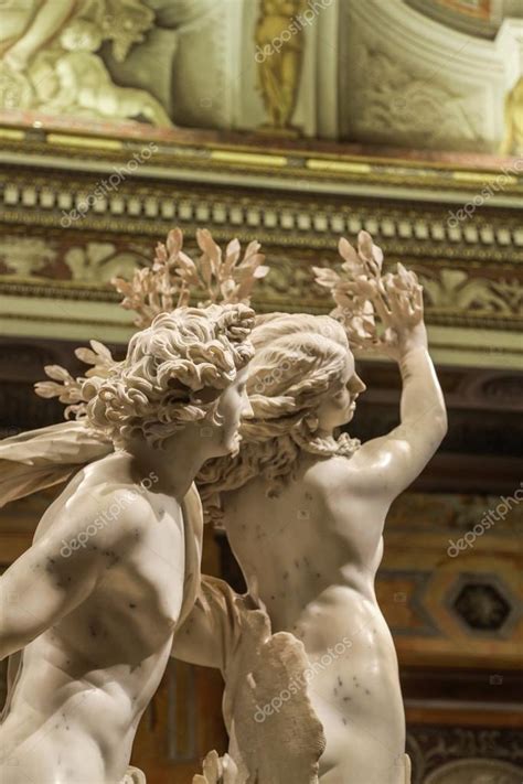 Daphne och Apollo Bernini skulptur — Stockfotografi ...