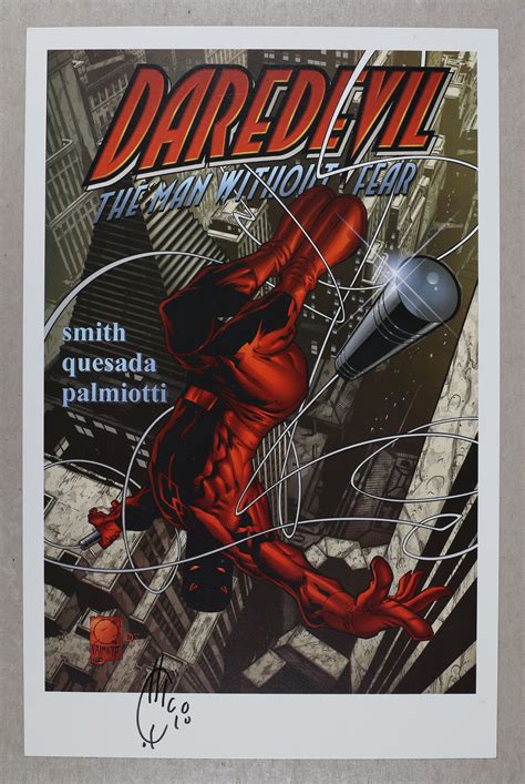 Daredevil Print by Joe Quesada and Jimmy Palmiotti