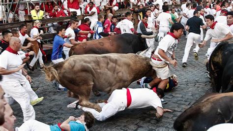 Daredevils flock to Spanish festival to run with bulls