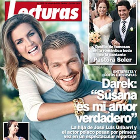 Darek y Susana Uribarri, muy enamorados en la portada de ...