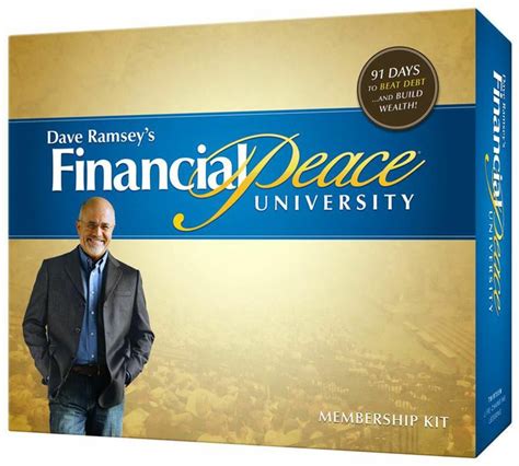 Dave Ramsey s Financial Peace University full book free pc ...