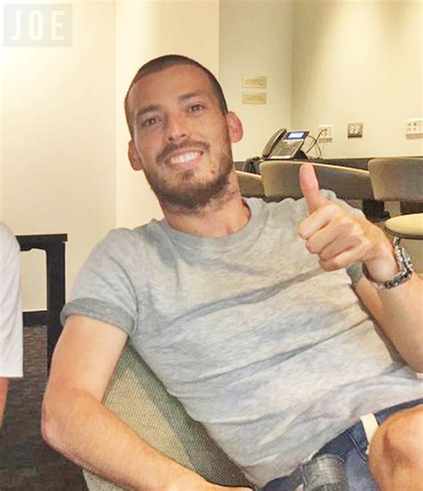 David Silva is pretty unrecognisable after shaving off his ...