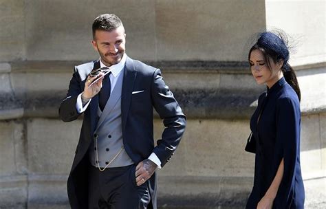 David y Clooney Beckham deslumbran en la boda real del ...