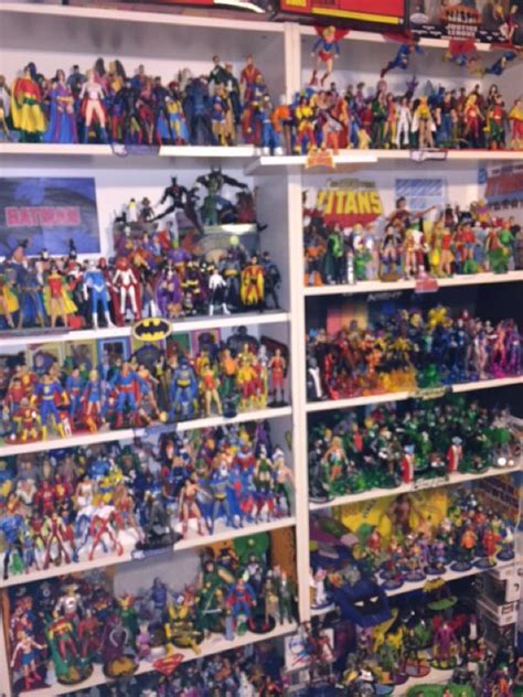 DC Comics & Marvel Comics action figure collection ...