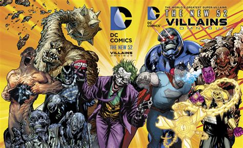 DC NEW 52 VILLAINS OMNIBUS Gets A 3 D Motion Cover | DC